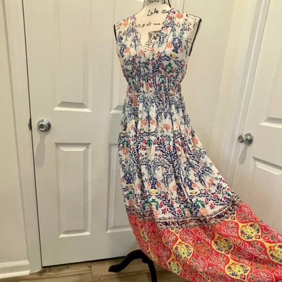 ROBERTA ROLLER RABBIT MAXI DRESS ROSETONE DAKOTA SLEEVELESS
SZ XS COTTAGECORE - Picture 6 of 16